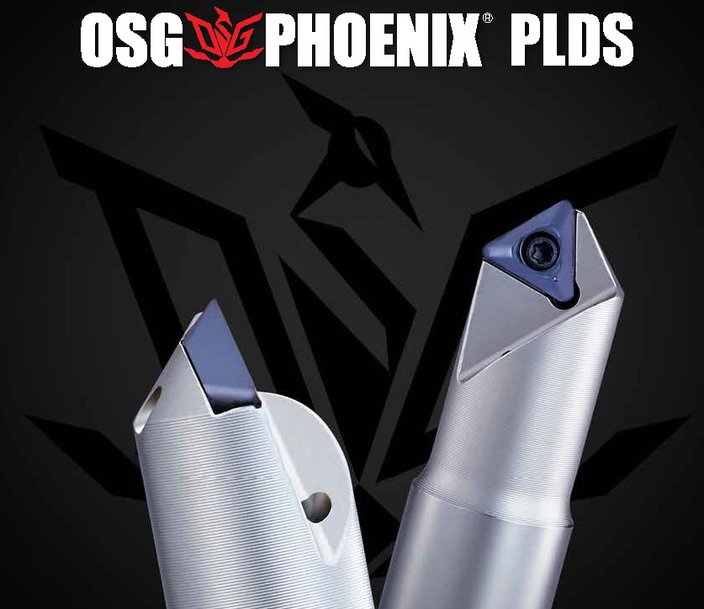 OSG Announces the Release of PHOENIX® PLDS Indexable Centering and Chamfering Cutter series